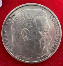 Deutsches Reich - 5 RM - Paul von Hindenburg 1847-1934 - 1935 E - Jäger 360 - 2