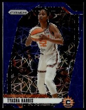 2024 Panini Prizm WNBA #102 Tyasha Harris Blue Velocity Prizms