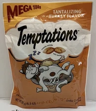TEMPTATIONS Cat Treats Mega Pouch All Cats Love:) Fast Free Shipping! NWT!
