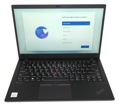 Lenovo Thinkpad X1 Carbon Gen 8 i7-10610U 1.80GHZ 16GB 512GB NVME WIN11P NO AC