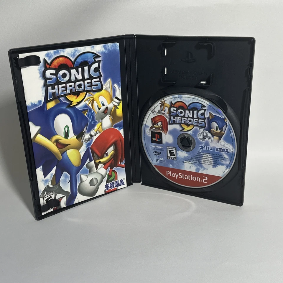 Sony PlayStation 2 Sonic Heroes Sega Greatest Hits With Manual Rated E - Image 3 of 4