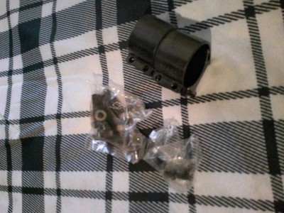 Vintage WEAVER 1'' Adjustable Rings For A Fixed  Scope.