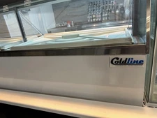 MoTak MDC35-X 88 5/8" Mobile Ice Cream Dipping Cabinet w/ 28 Tub Capacity White