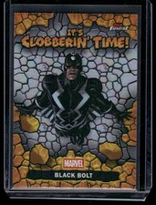 2026 Topps Finest Fantastic Four - Black Bolt #CT-01 - It's Clobberin' Time