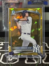Kaeden Kent 2025 Bowman Draft Sapphire 1st Gold /50 Prospect