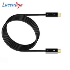 Thunderbolt 5 Cable, 3.3ft USB-C to USB-C Cable 120Gbps Bandwidth 240W PD