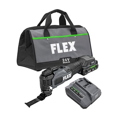 Cordless Oscillating Multi Tool 24V Brushless 20000 OPM FLEX FX4111-1A 2.5Ah