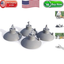 Set of 4 Suction Cup Feet for Easy French Fry Cutter Installation  Stability