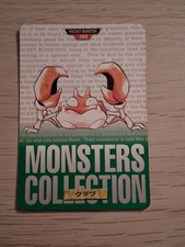 KRABBY NO. 098 BANDAI CARDDASS POKEMON JAPANESE GREEN 1996 HP