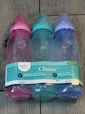 Evenflo Classic Baby Bottles 3 Pack 8 oz 240mL BPA Free Slow Flow New Sealed