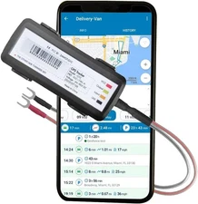 GPS7000-4G Hidden GPS Tracker for Vehicles | 24/7 Real Time Tracking | Negro 