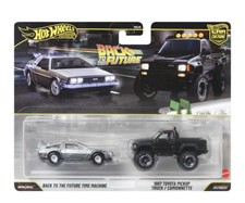2026 Hot Wheels 2 Pack Back To The Future Time Machine 1987 Toyota Pickup