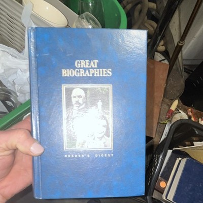 Reader's Digest Great Biographies Hardcover First Edition 1987