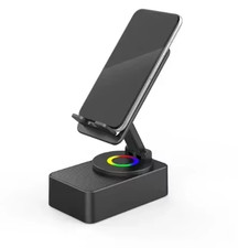 Rechargeable Portable Speaker Magnetic Bluetooth-Compatible Speaker with RGB Lig