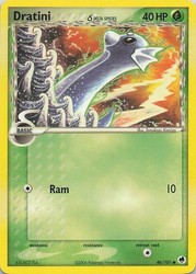 Dratini (Delta Species) 46/101 EX Dragon Frontiers