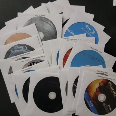 Blu-ray Movies DISC ONLY-NO CASE-NO COVER ART INSERT-Pick From List-Lot I