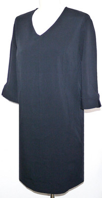 ZERO Kleid Gr.44 dunkel blau 3/4 Arm Set ++Neu++