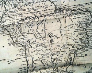 1749 MAP SOUTH AMERICA UTRECHT TREATY British History Colonial Trade Map 1713