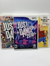 NINTENDO WII - JUST DANCE 2015,2018, & Kids 2