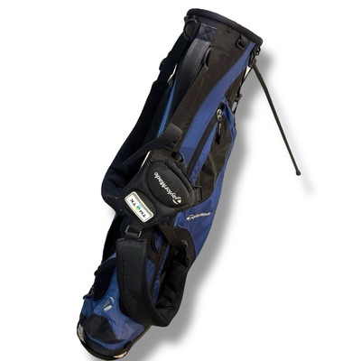 Taylormade TM-TK 6-WAY STAND Blue & Black Golf Bag Dual Strap | eBay