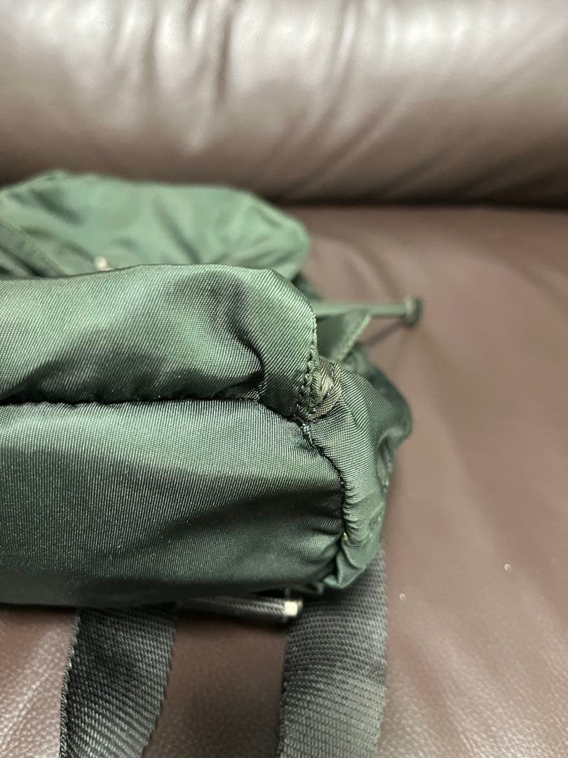 PRADA triangle logo nylon backpack drawstring typ… - image 9