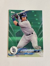 2018 Topps Pro Debut Green #'d /99 Luis Campusano Prospect Rookie Card ?. rookie card picture