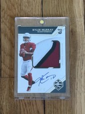2019 Panini Limited - Rookie Patch Autographs Kyler Murray 38/49 (AU, MEM, RC)