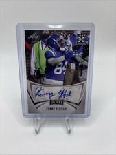 2021 Leaf Draft Kenny Yeboah #BA-KY1 Rookie Auto