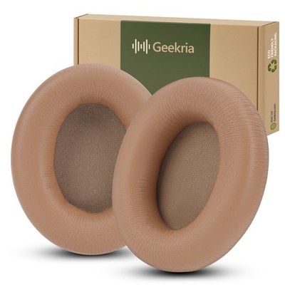 Geekria Protein Leather Ear Pads for Beats Studio Pro Headphones (Dune)