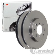 2X NK BREMSSCHEIBEN 262mm BELÜFTET VORNE PASSEND FÜR HONDA CITY CIVIC CRX