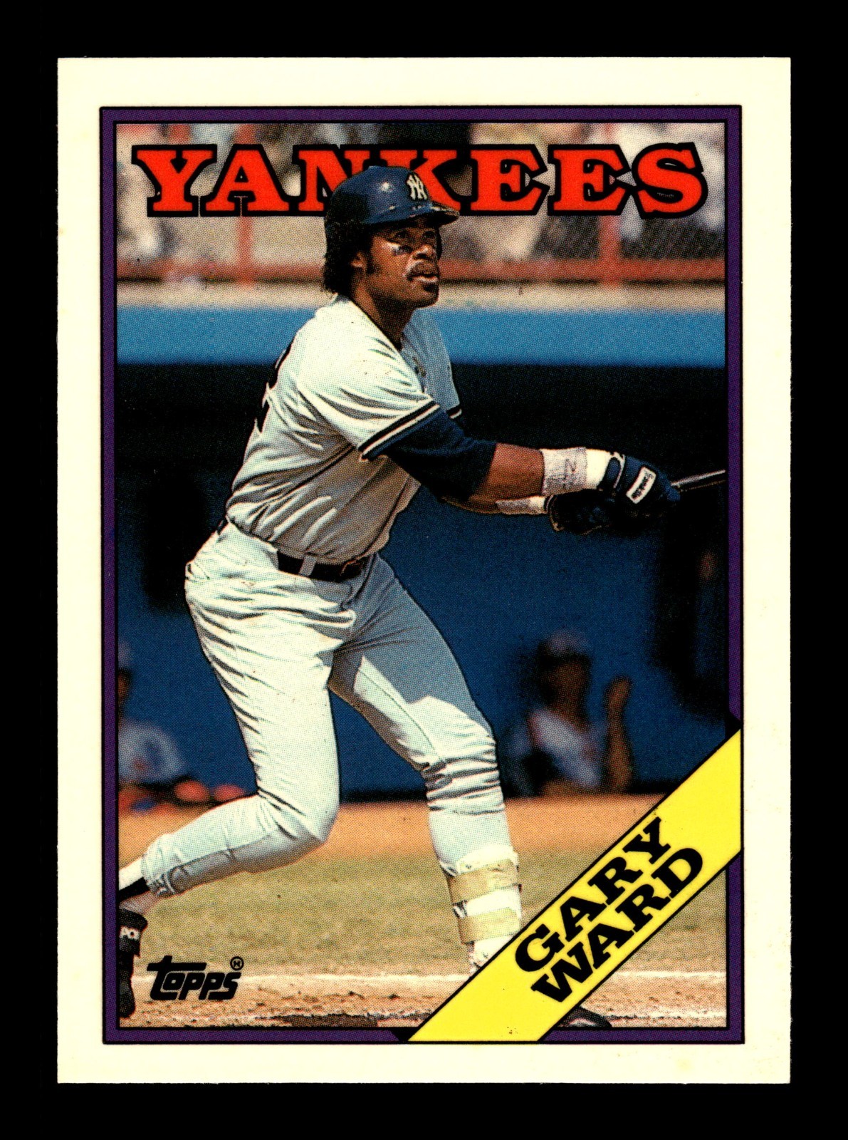 GARY WARD ⚾ 1988 Topps Collector's Edition Tiffany #235 NY Yankees