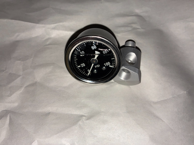 #ad #ad 100psi oil pressure gauge FITTING BIG TWIN EVOLUTION MODEL ALL YEARS $61.40