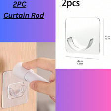 Curtain Rod Brackets Shower   Pole Holder Home