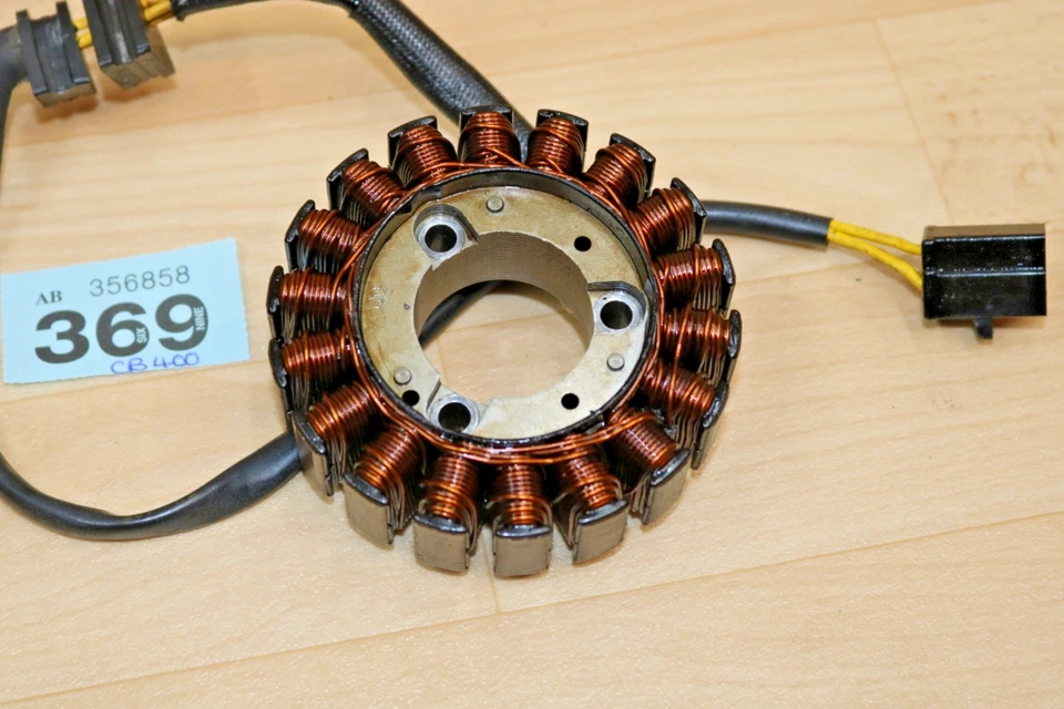 Honda CB1 Alternator Stator Windings  Oem  1988 - 1991 CB 400 NC27 - Image 2 of 4