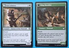 DFC #169 Bird Admirer / Wing Shredder (Creature) MID 2021 MAGIC THE GATHERING Ca