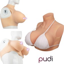 C-G Cup Silicone Breast Forms Breast Plate Realistic Fake Boobs For Crossdresser