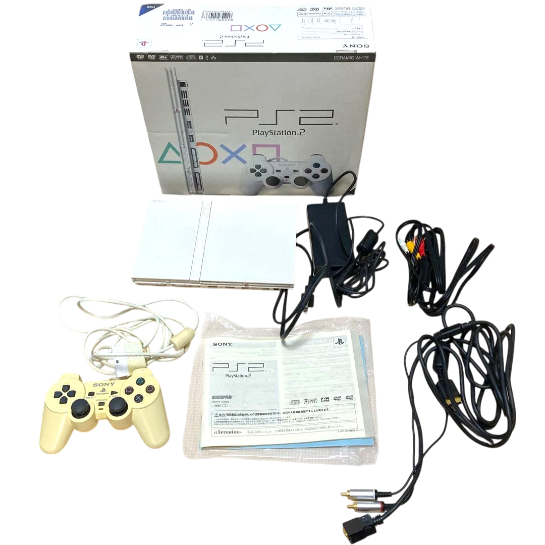 PlayStation 2 - Slim NTSC-J White Video Game Consoles for sale | eBay
