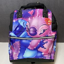 Linda bolsa de pañales Stitch mochila para mamá bolsas de bebé impermeable gran capacidad