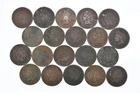 Lot 20 1800's 1890-1899 Indian Head Penny Cents US Coin Collection 2/5 Roll *834