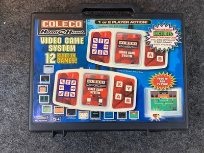 Coleco Head to Head 12 Video Games system in case TESTED WORKS