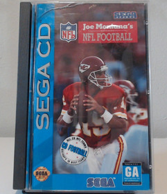 Sega CD 2 Game Lot Bill Walsh College & Joe Montana NFL Football CIB Untested