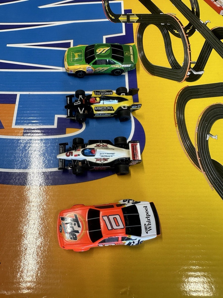 Vintage TOMY AFX Super G+ Super Giant Slot Car Raceway Set with