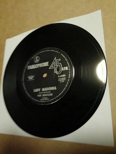 The Beatles ‎– Lady Madonna.  7".   VG