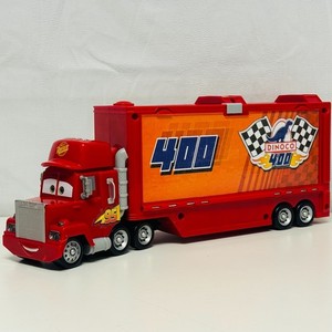 Disney Pixar Cars - TRACK TALKERS DINOCO 400 CHAT & HAUL MACK *CUSTOM* Lights Up
