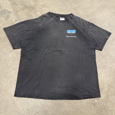 VINTAGE 90s CISCO SYSTEMS TECHNOLOGY COMPUTER INTERNET FADED T SHIRT USA XL