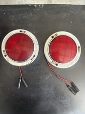 Vintage Mack C95 Fire Truck Rear Lights