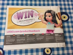 Lego Building Instructions Friends 41130 Large Amusement Park Instruction Only