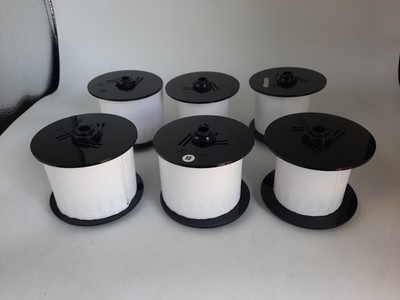 Lot of 6 DYMO LabelWriter Spool Replacement For ( 400 & 450 )-USED
