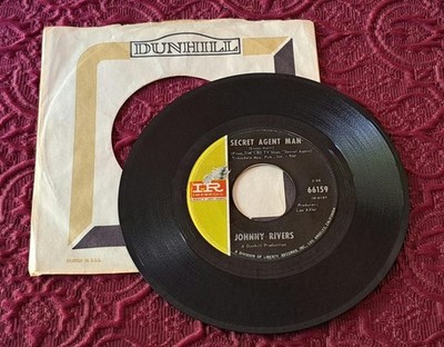 Johnny Rivers - Secret Agent Man / You Dig - 45rpm vinyl record