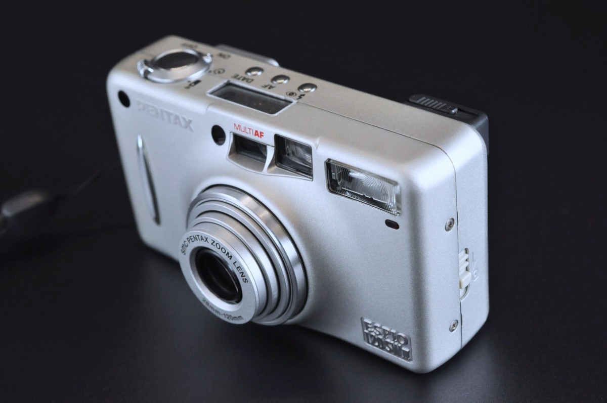 1-Yr Warranty] PENTAX ESPIO 120SW II Silver 35mm Compact Film
